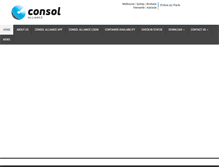 Tablet Screenshot of consolalliance.com.au